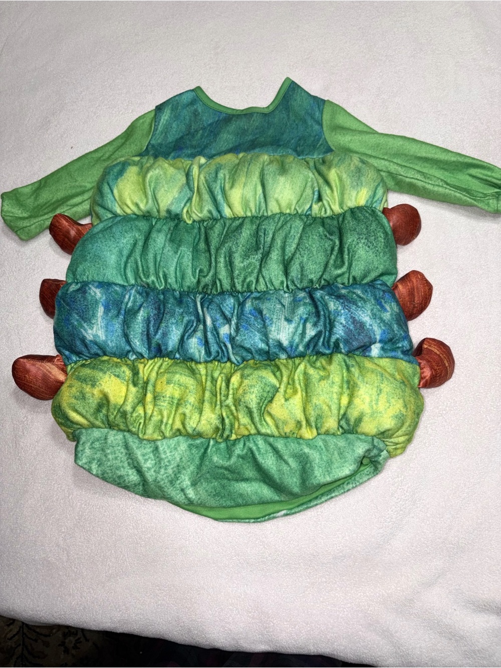 Green Caterpillar Kids Halloween Costume